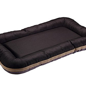 Dog Cushion Milo 80X50 Cm Black/Anthracite | Hunter