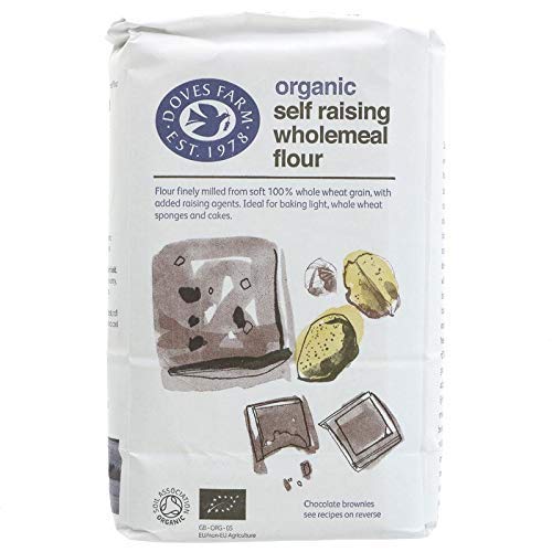 Doves Farm Organic Self Raising Wholemeal Flour, 1Kg