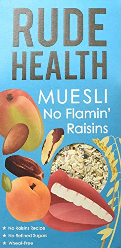 RUDE HEALTH No Flaming Raisins Muesli 500g