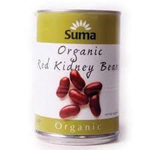 Suma Organic Red Kidney Beans, 400g