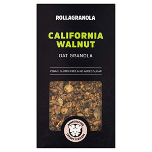 Rollagranola Gluten Free & Vegan Cali Walnut Granola NAS, 350 g