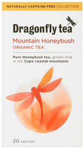 Dragonfly Tea Organic Mountain Honeybush Tea, 20 Teabags