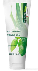 Organic Basil Lemongrass Shower Gel