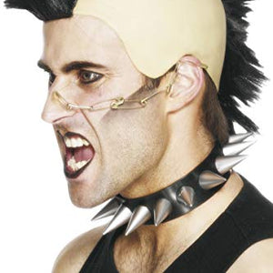 Smiffys Men's Black Mohawk Wig, One Size, Mohican Wig, 42210
