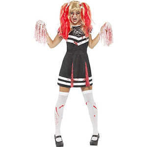 Smiffy's 45121XS Satanic Cheerleader Costume (X-Small)