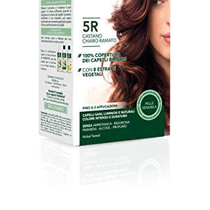 Herbatint Permanent Herbal Hair Colour Gel, 5R Light Copper Chestnut, 150 ml