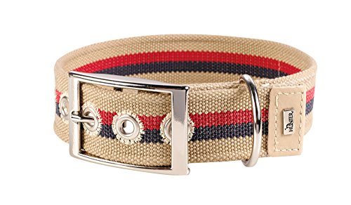 Collar New Orleans Stripes 50 Cotton Strap Beige | Hunter