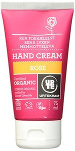Urtekram Organic Rose Hand Cream, 75 ml