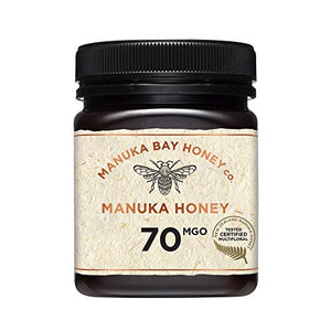 Manuka Bay Honey Co 70 MGO Manuka Honey 250g