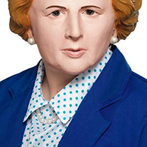 Smiffy's 49124 Iron Lady Mask, Unisex-Adult, Brown, One Size