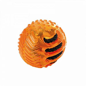 Tpr Ball With  Black Cotton Rope, 9 Cm Orange  Pack Of 3 | Hunter