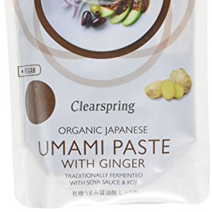 Clearspring Organic Umami Paste with Ginger 150 g (Pack of 2)