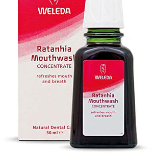 WELEDA Ratanhia Mouthwash 50ml (PACK OF 1)
