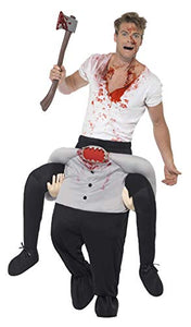 Smiffys 47167 Piggyback Headless Costume, Grey, One Size