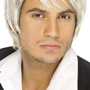 Smiffys Boy Band Light Blonde Wig - Brown