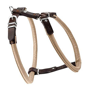 Harness Calgary 60 Elkskin Beige/Leather Tobacco | Hunter