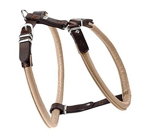 Harness Calgary 65 Elkskin Beige/Leather Tobacco | Hunter