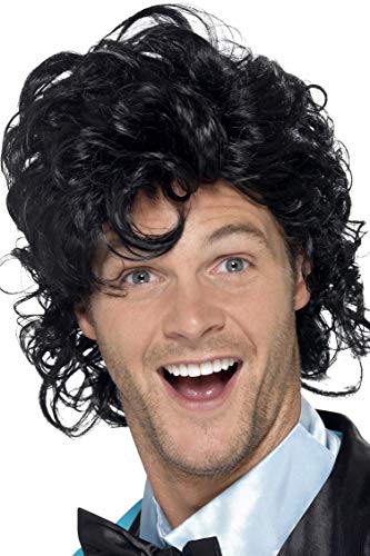 Smiffys 43690 "80's Prom King Perm" Wig (One Size)