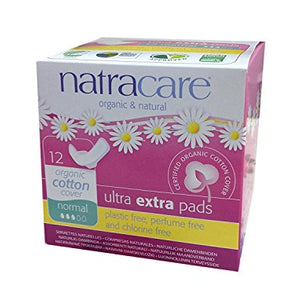 NATRACARE Ultra Extra Pads Normal 12s (Pack of 3)
