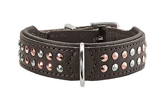 Collar San Diego, 32 Brown, Leather | Hunter