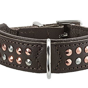 Collar San Diego, 37 Brown, Leather | Hunter