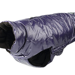 Dog Coat Tampere, 35 Cm Plum, Quilted | Hunter