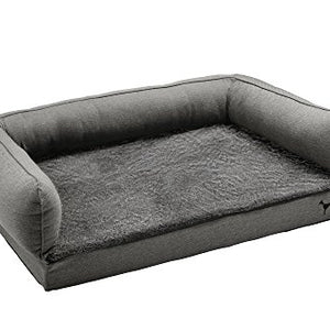 Orthopedic Dog Sofa   Livingston 80X60 Cm Anthracite | Hunter