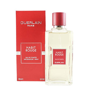 Guerlain Habit Rouge Eau De Toilette Spray For Him 100ml