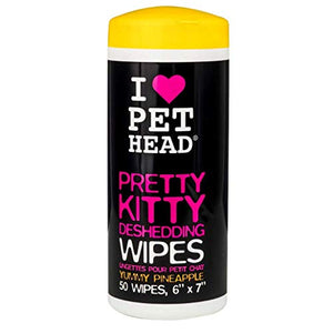 Pet Head Pretty Kitty Wipes 50Pk Pineapple | Gor Pets