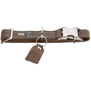 Training Collar Lucca Alu-Strong, S Cow Nappa Leather, Walnut | Hunter