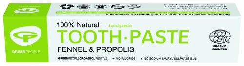 The Green People Company 50 ml Organic Fennel Toothpaste - 2-Pack