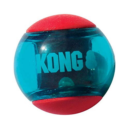 Kong Squeezz Action Red Medium 3Pk(Srp £6.99)