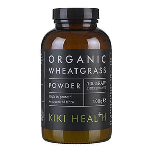 KIKI Health Organic Wheatgrass Powder Supplement, 100 g