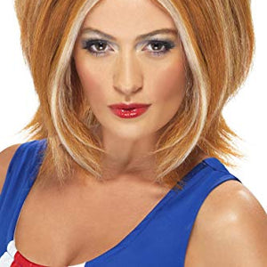 Smiffys Girl Power Wig - Ginger Blonde