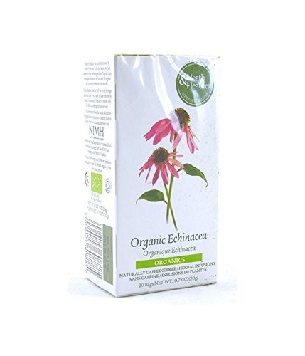 Heath & Heather Organic Echinacea Tea - R 20bags (5 pack)