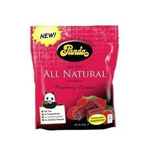 Panda All Natural Raspberry Cuts Bag x 5 (Pack of 5)