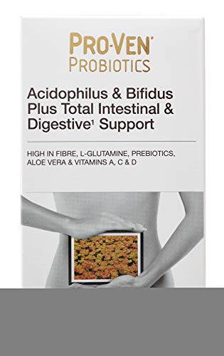 Proven Probiotics Acidophilus and Bifidus Plus Intestinal and Digestive Support - Pack of 14