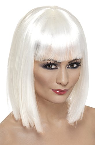 Smiffys Glam Wig - White