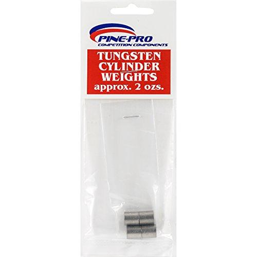 Pine Car Derby Weights 2oz 4/Pkg-Tungsten Cylinder Weights