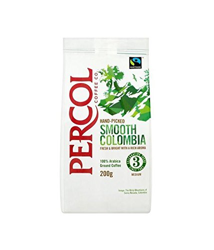 Percol FT Smooth Colombia Ground Coffee 200 g