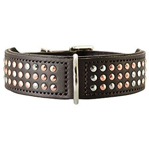 Collar San Diego, 55 Brown, Leather | Hunter