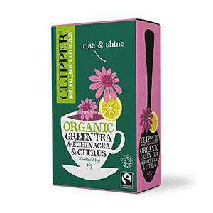Clipper | Citrus Green Tea + Echinacea | 2 x 20 bags