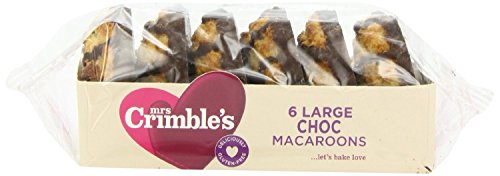 CRIMBLE'S (MRS) Chocolate Macaroons G/F - Not Free Range Eggs 6x42g (PACK OF 1)