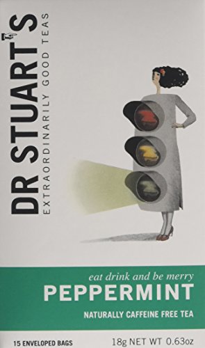 Dr Stuart's Peppermint Teabags (Pack of 1, Total 15)