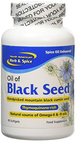 North American Herb & Spice 1000 mg Oil of Black Seed Softgels, 158.8 g