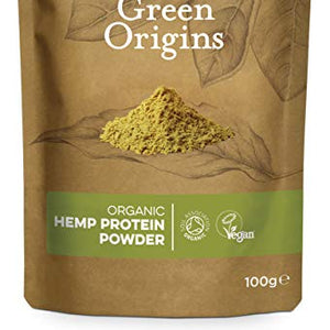 Green Origins Organic Raw Hemp Protein Powder, 200 g