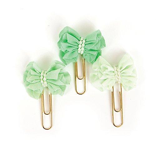 Prima Marketing 655350593766 My Prima Planner Clips - Soft Mint
