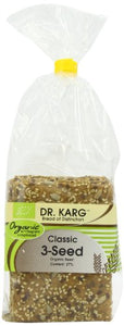 Dr Karg Classic 3 Seed Organic Wholegrain Crispbread 200 g (Pack of 8)