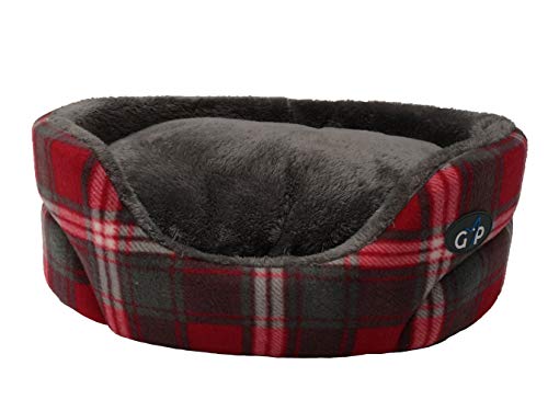 Gor Pets Essence Standard Bed Medium 60Cm (24") Red Check