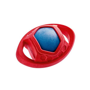 Dog Toy Yuroma Handleball Tpr Foam, 13 Cm, Red/Blue  Pack Of 3 | Hunter